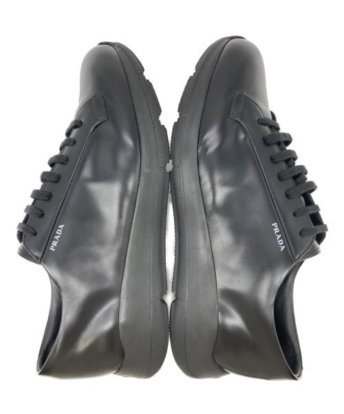 PRADA（プラダ）PRADA (プラダ) ローカットスニーカー ブラック サイズ:6 1/2の古着・服飾アイテム