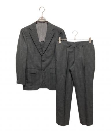 m*2様 BEAMS F ダークグレー スーツ 46 (8R) 中古・古着通販】BEAMS F (ビームスエフ) セットアップスーツ グレー