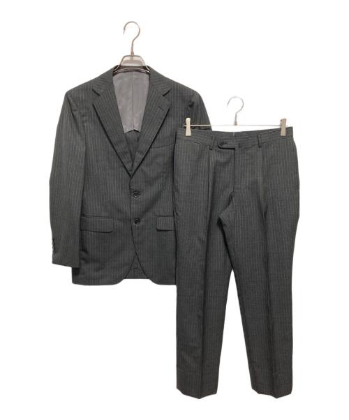 BEAMS F（ビームスエフ）BEAMS F (ビームスエフ) セットアップスーツ グレー サイズ:46/8Rの古着・服飾アイテム