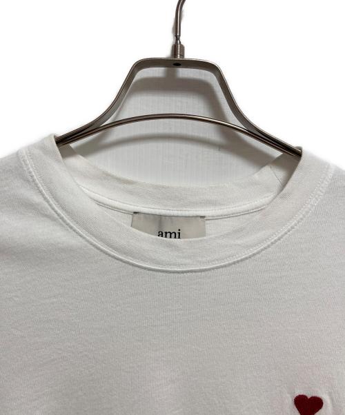 ami（アミ）ami (アミ) Ami De Coeur Tシャツ ホワイト サイズ:Mの古着・服飾アイテム