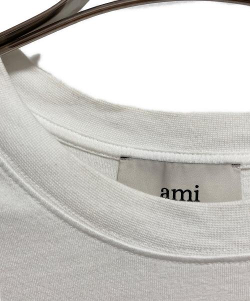 ami（アミ）ami (アミ) Ami De Coeur Tシャツ ホワイト サイズ:Mの古着・服飾アイテム