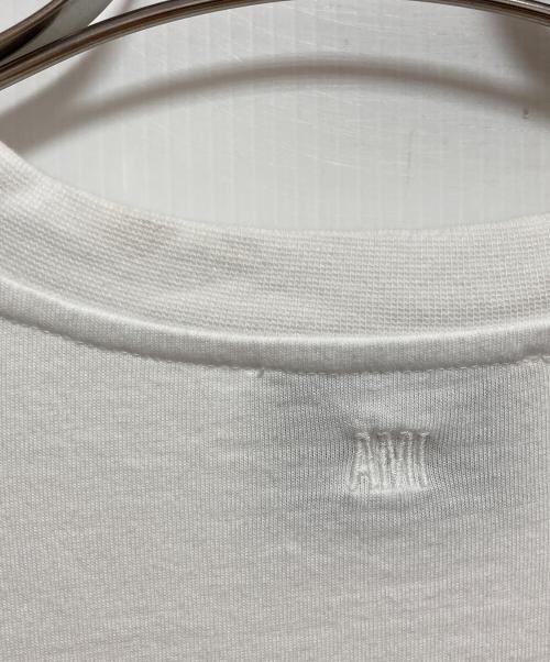 ami（アミ）ami (アミ) Ami De Coeur Tシャツ ホワイト サイズ:Mの古着・服飾アイテム