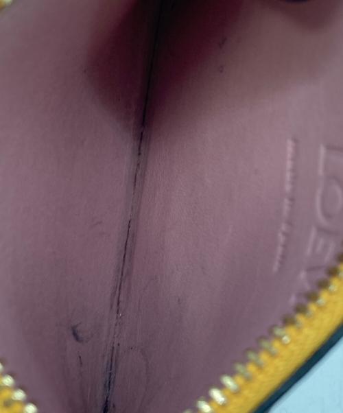 LOEWE（ロエベ）LOEWE (ロエベ) スクエア コインカードケース チェーン ブラウンの古着・服飾アイテム