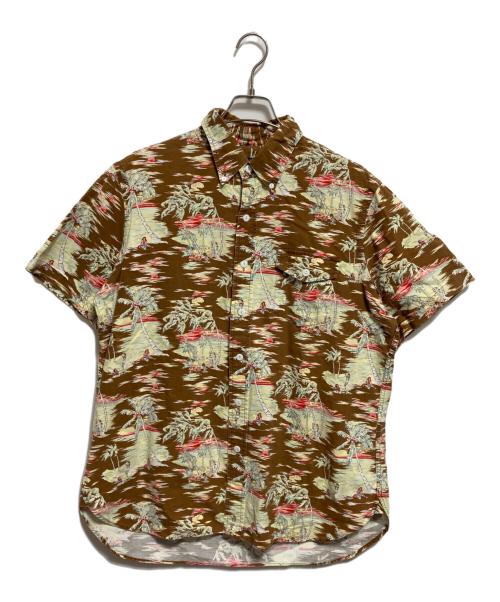 POLO RALPH LAUREN（ポロ・ラルフローレン）POLO RALPH LAUREN (ポロ・ラルフローレン) 柄シャツ ブラウン サイズ:Lの古着・服飾アイテム