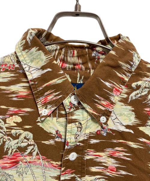 POLO RALPH LAUREN（ポロ・ラルフローレン）POLO RALPH LAUREN (ポロ・ラルフローレン) 柄シャツ ブラウン サイズ:Lの古着・服飾アイテム