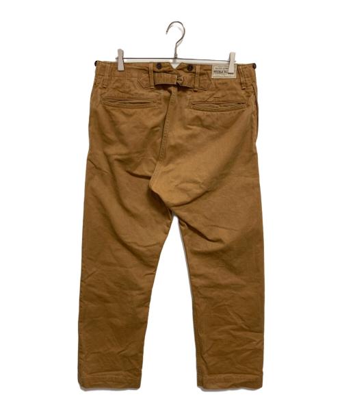 RRL（ダブルアールエル）RRL (ダブルアールエル) シンチバッグチノパンツ ブラウン サイズ:W34の古着・服飾アイテム