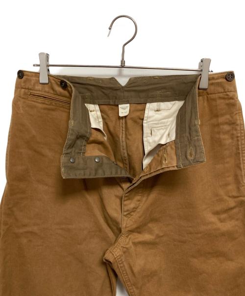 RRL（ダブルアールエル）RRL (ダブルアールエル) シンチバッグチノパンツ ブラウン サイズ:W34の古着・服飾アイテム