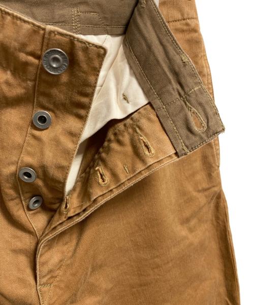 RRL（ダブルアールエル）RRL (ダブルアールエル) シンチバッグチノパンツ ブラウン サイズ:W34の古着・服飾アイテム