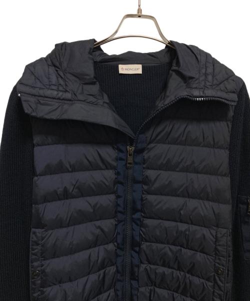 MONCLER（モンクレール）MONCLER (モンクレール) MAGLIONE TRICOT CARDIGAN ネイビー サイズ:XLの古着・服飾アイテム