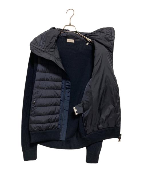 MONCLER（モンクレール）MONCLER (モンクレール) MAGLIONE TRICOT CARDIGAN ネイビー サイズ:XLの古着・服飾アイテム