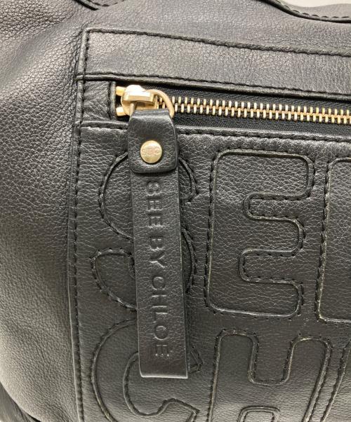 SEE BY CHLOE（シーバイクロエ）SEE BY CHLOE (シーバイクロエ) トートバッグ ブラックの古着・服飾アイテム