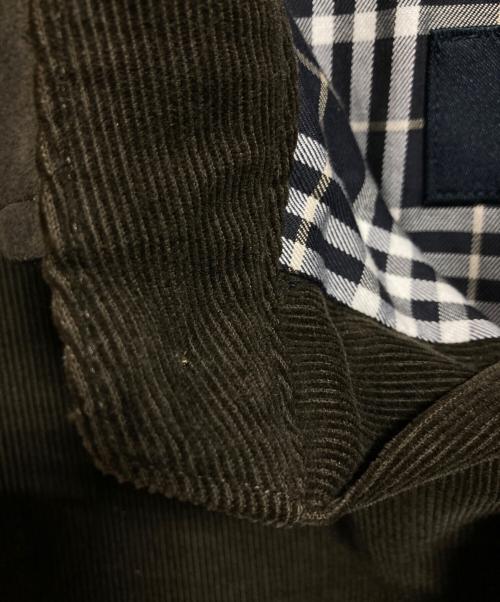 BURBERRY LONDON（バーバリーロンドン）BURBERRY LONDON (バーバリーロンドン) エルボーパッチ付コーデュロイシャツ ブラウン サイズ:Mの古着・服飾アイテム