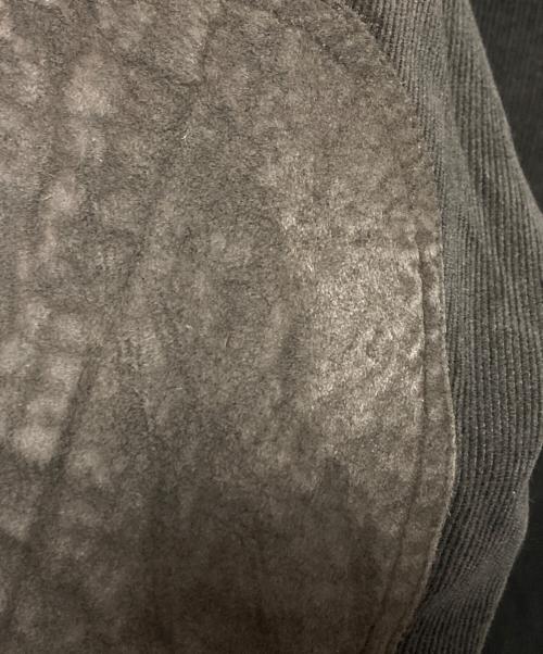 BURBERRY LONDON（バーバリーロンドン）BURBERRY LONDON (バーバリーロンドン) エルボーパッチ付コーデュロイシャツ ブラウン サイズ:Mの古着・服飾アイテム