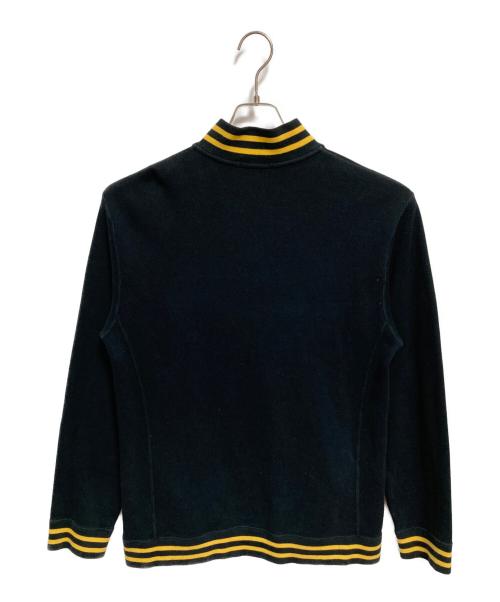 POLO RALPH LAUREN（ポロ・ラルフローレン）POLO RALPH LAUREN (ポロ・ラルフローレン) ハーフジップスウェット ブラック サイズ:170の古着・服飾アイテム