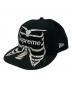 New Era（ニューエラ）の古着「Bones Box Logo キャップ」｜ブラック