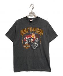 HARLEY-DAVIDSON（ハーレーダビッドソン）の古着「プリントTシャツ」｜グレー