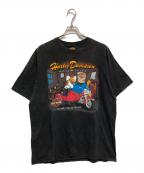 HARLEY-DAVIDSONハーレーダビッドソン）の古着「Tシャツ」｜ブラック