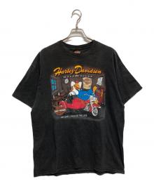 HARLEY-DAVIDSON（ハーレーダビッドソン）の古着「Tシャツ」｜ブラック