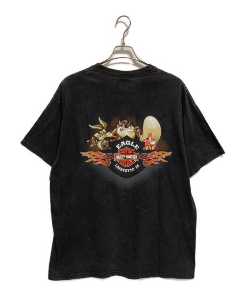 HARLEY-DAVIDSON（ハーレーダビッドソン）HARLEY-DAVIDSON (ハーレーダビッドソン) Tシャツ ブラック サイズ:XLの古着・服飾アイテム