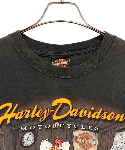 HARLEY-DAVIDSON（ハーレーダビッドソン）HARLEY-DAVIDSON (ハーレーダビッドソン) Tシャツ ブラック サイズ:XLの古着・服飾アイテム