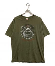 HARLEY-DAVIDSON（ハーレーダビッドソン）の古着「プリントTシャツ」｜グリーン