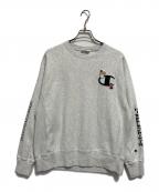 Champion REVERSE WEAVEチャンピオン リバース ウィーブ）の古着「クルーネックスウェット」｜グレー