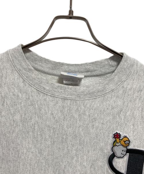 Champion REVERSE WEAVE（チャンピオン リバース ウィーブ）Champion REVERSE WEAVE (チャンピオン リバース ウィーブ) クルーネックスウェット グレー サイズ:Lの古着・服飾アイテム