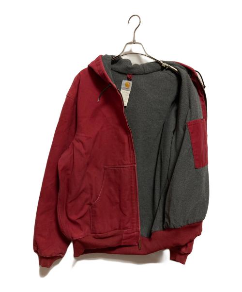 CarHartt（カーハート）CarHartt (カーハート) ダック地アクティブジャケット レッド サイズ:XLの古着・服飾アイテム
