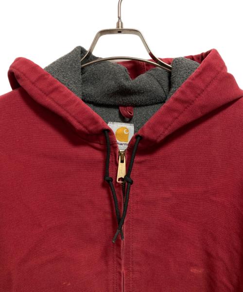 CarHartt（カーハート）CarHartt (カーハート) ダック地アクティブジャケット レッド サイズ:XLの古着・服飾アイテム