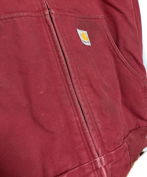 CarHartt（カーハート）CarHartt (カーハート) ダック地アクティブジャケット レッド サイズ:XLの古着・服飾アイテム