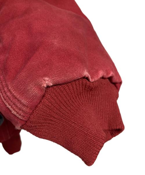 CarHartt（カーハート）CarHartt (カーハート) ダック地アクティブジャケット レッド サイズ:XLの古着・服飾アイテム