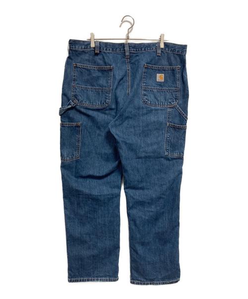 CarHartt（カーハート）CarHartt (カーハート) LOOSE FIT DOUBLE FRONT LOGGER JEAN インディゴ サイズ:96の古着・服飾アイテム