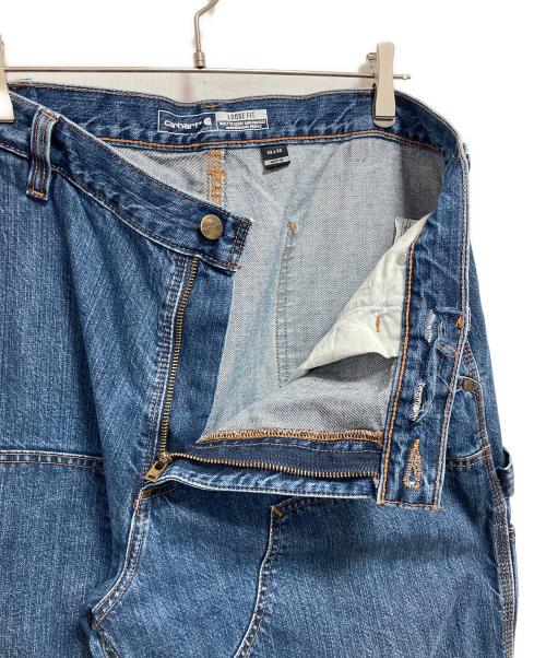 CarHartt（カーハート）CarHartt (カーハート) LOOSE FIT DOUBLE FRONT LOGGER JEAN インディゴ サイズ:96の古着・服飾アイテム