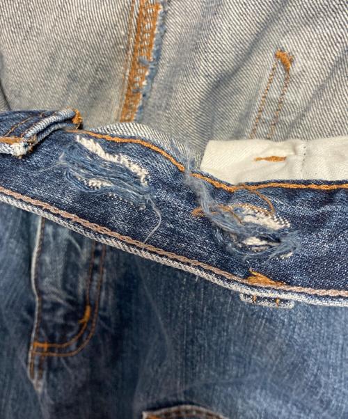 CarHartt（カーハート）CarHartt (カーハート) LOOSE FIT DOUBLE FRONT LOGGER JEAN インディゴ サイズ:96の古着・服飾アイテム