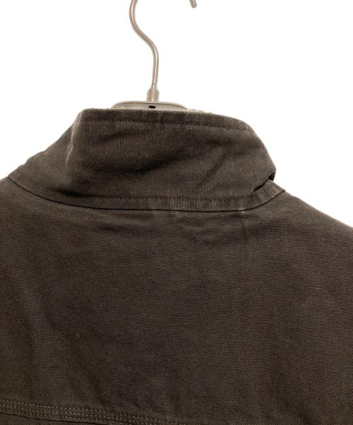 CarHartt（カーハート）CarHartt (カーハート) ダック地ベスト ブラウン サイズ:Lの古着・服飾アイテム