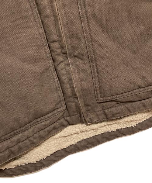 CarHartt（カーハート）CarHartt (カーハート) ダック地ベスト ブラウン サイズ:Lの古着・服飾アイテム