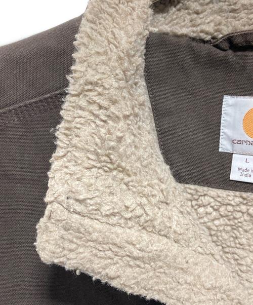 CarHartt（カーハート）CarHartt (カーハート) ダック地ベスト ブラウン サイズ:Lの古着・服飾アイテム