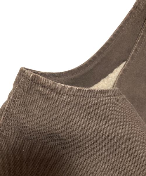 CarHartt（カーハート）CarHartt (カーハート) ダック地ベスト ブラウン サイズ:Lの古着・服飾アイテム