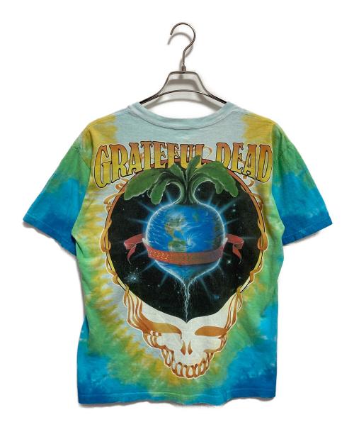 LIQUID BLUE（リキッドブルー）LIQUID BLUE (リキッドブルー) 90ｓタイダイTシャツ ブルー×グリーン サイズ:Mの古着・服飾アイテム