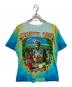 LIQUID BLUE（リキッドブルー）の古着「90ｓタイダイTシャツ」｜ブルー×グリーン