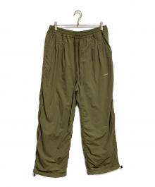 Gymphlex（ジムフレックス）の古着「STRAIGHT EASY PANTS」｜オリーブ