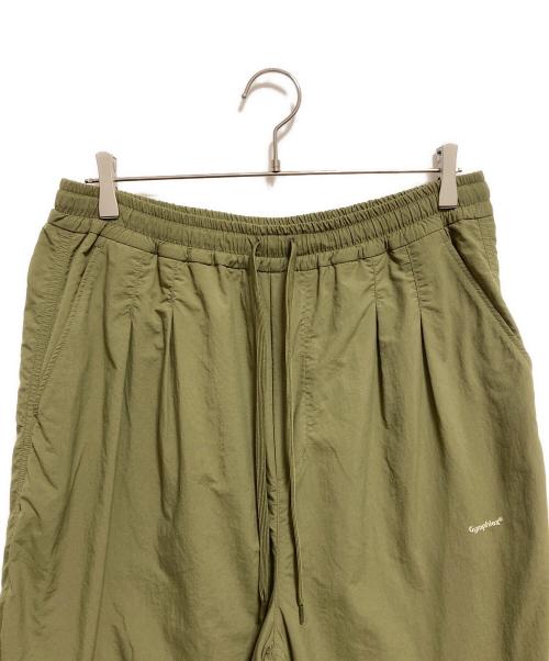 Gymphlex（ジムフレックス）Gymphlex (ジムフレックス) STRAIGHT EASY PANTS オリーブ サイズ:Lの古着・服飾アイテム