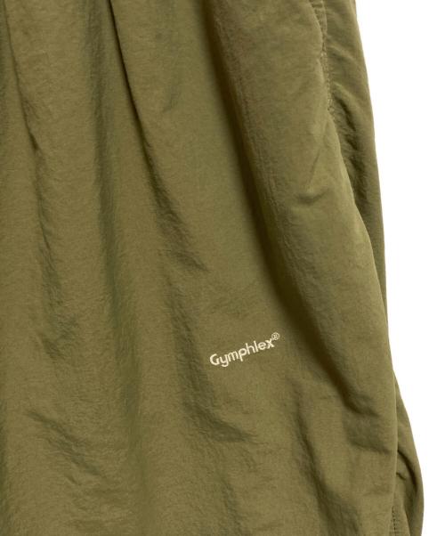 Gymphlex（ジムフレックス）Gymphlex (ジムフレックス) STRAIGHT EASY PANTS オリーブ サイズ:Lの古着・服飾アイテム