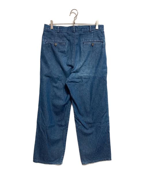 POLO COUNTRY（ポロカントリー）POLO COUNTRY (ポロカントリー) 2タックデニムスラックス インディゴ サイズ:84の古着・服飾アイテム