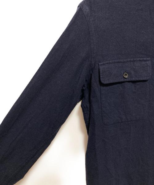 POLO RALPH LAUREN（ポロ・ラルフローレン）POLO RALPH LAUREN (ポロ・ラルフローレン) エルボーパッチ付シャツ ネイビー サイズ:Sの古着・服飾アイテム