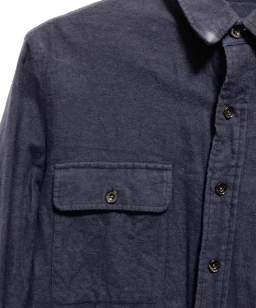 POLO RALPH LAUREN（ポロ・ラルフローレン）POLO RALPH LAUREN (ポロ・ラルフローレン) エルボーパッチ付シャツ ネイビー サイズ:Sの古着・服飾アイテム