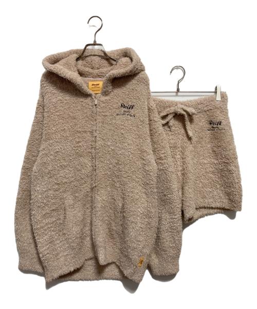 gelato pique（ジェラートピケ）gelato pique (ジェラートピケ) Jimmyパーカ＆ショートパンツセット ベージュ サイズ:FREEの古着・服飾アイテム