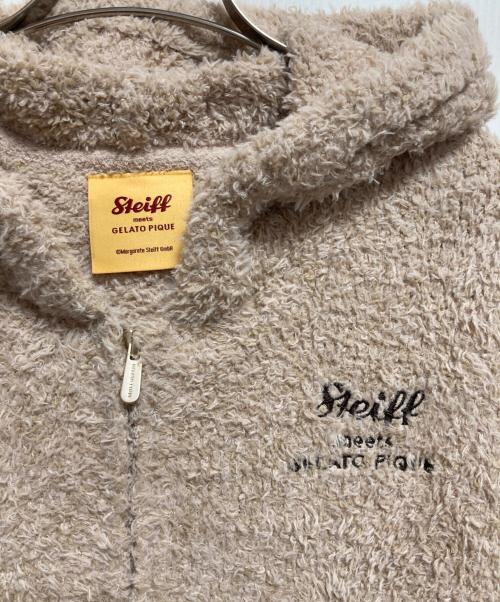 gelato pique（ジェラートピケ）gelato pique (ジェラートピケ) Jimmyパーカ＆ショートパンツセット ベージュ サイズ:FREEの古着・服飾アイテム