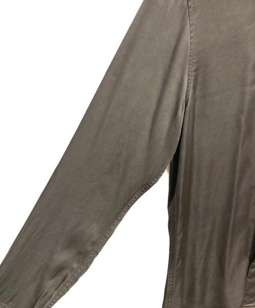 DIESEL（ディーゼル）DIESEL (ディーゼル) ロゴシャツ グレー サイズ:46の古着・服飾アイテム