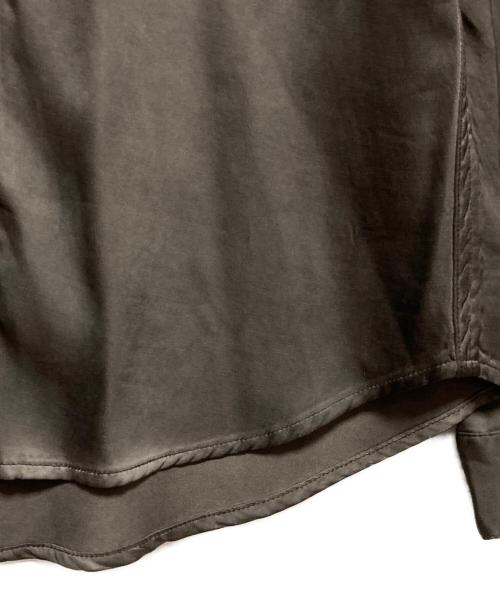 DIESEL（ディーゼル）DIESEL (ディーゼル) ロゴシャツ グレー サイズ:46の古着・服飾アイテム